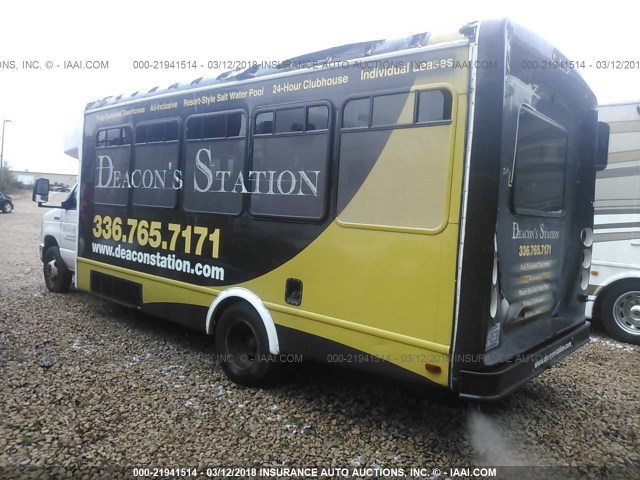1FDFE4FS3CDA47219 - 2012 FORD E450 Սպիտակ լուսանկար 3