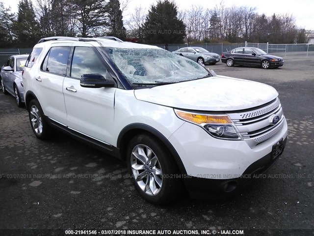 1FMHK8D89BGA42197 - 2011 FORD EXPLORER XLT WHITE photo 1