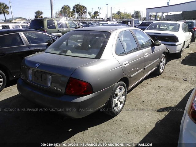 3N1CB51D75L507058 - 2005 NISSAN SENTRA 1.8/1.8S GOLD photo 4