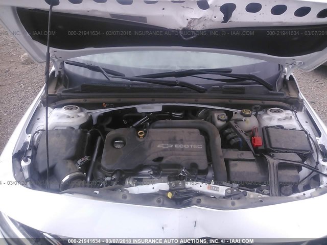 1G1ZB5ST2GF209844 - 2016 CHEVROLET MALIBU LS თეთრი ფოტო 10