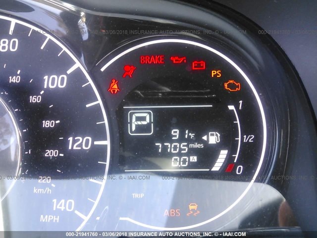 3N1CE2CP2GL371275 - 2016 NISSAN VERSA NOTE S/S PLUS/SV/SL/SR WHITE photo 7