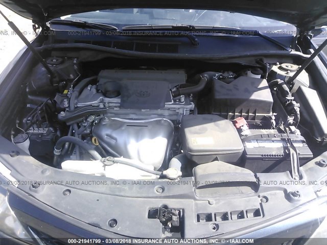 4T1BF1FK6EU773895 - 2014 TOYOTA CAMRY L/SE/LE/XLE 蓝色 照片 10