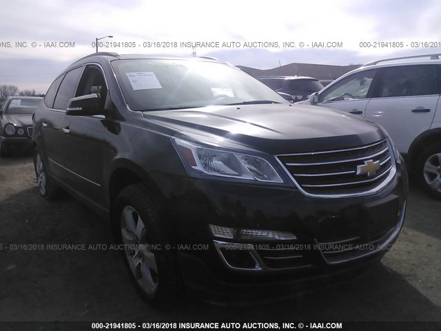 1GNKVJKD6GJ102950 - 2016 CHEVROLET TRAVERSE LTZ BLACK photo 1