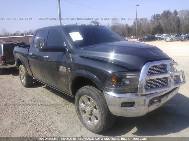 3C63R3ELXEG326440 - 2014 RAM 3500 LARAMIE BLACK photo 1