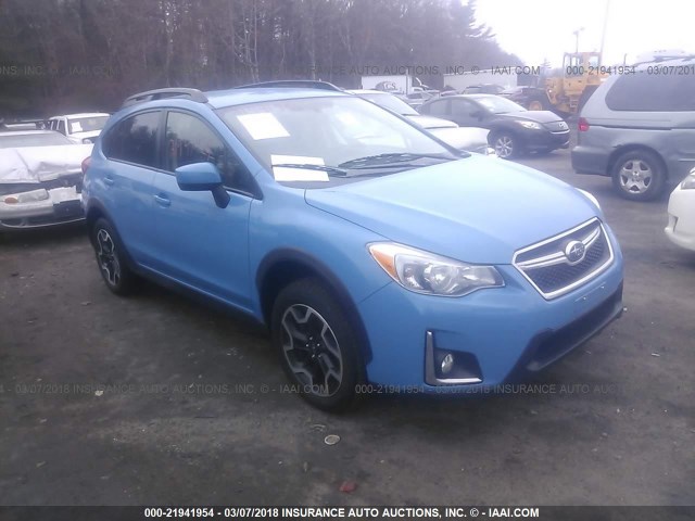 JF2GPABC9G8268615 - 2016 SUBARU CROSSTREK PREMIUM BLUE photo 1