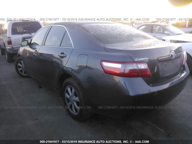 4T1BE46K17U718276 - 2007 TOYOTA CAMRY NEW GENERAT CE/LE/XLE/SE GRAY photo 3