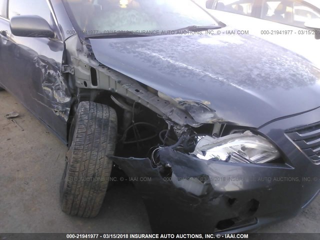 4T1BE46K17U718276 - 2007 TOYOTA CAMRY NEW GENERAT CE/LE/XLE/SE GRAY photo 6