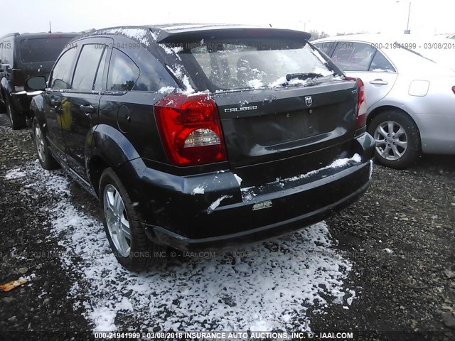 1B3HB48B87D255395 - 2007 DODGE CALIBER SXT BLUE photo 3