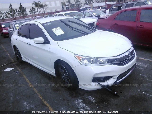 1HGCR2F51HA205786 - 2017 HONDA ACCORD SPORT 白色 照片 1