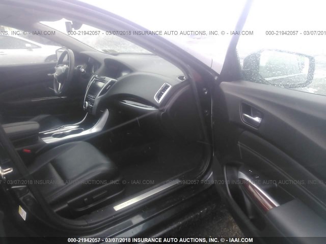 19UUB3F56FA001674 - 2015 ACURA TLX TECH GRAY photo 5