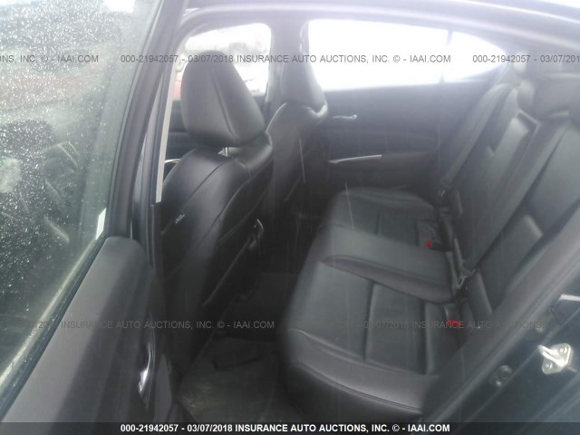 19UUB3F56FA001674 - 2015 ACURA TLX TECH GRAY photo 8