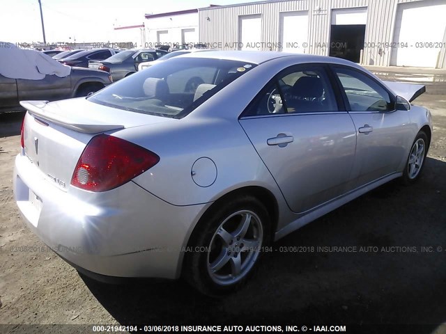 1G2ZJ57K994252056 - 2009 PONTIAC G6 SILVER photo 4