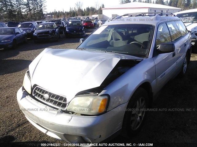 4S3BH675747622372 - 2004 SUBARU LEGACY OUTBACK AWP 银色 照片 6