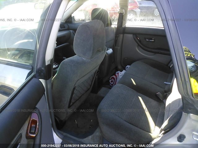 4S3BH675747622372 - 2004 SUBARU LEGACY OUTBACK AWP 银色 照片 8