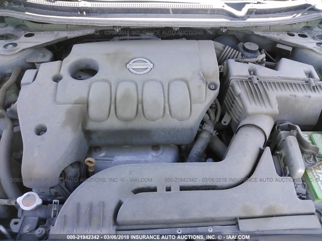 1N4AL21E79N450834 - 2009 NISSAN ALTIMA 2.5/2.5S SILVER photo 10