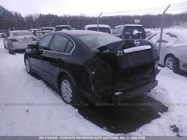 1N4AL2AP7CC181867 - 2012 NISSAN ALTIMA S BLACK photo 3