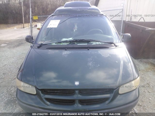 2B4GP2431XR338837 - 1999 DODGE GRAND CARAVAN  GREEN photo 6