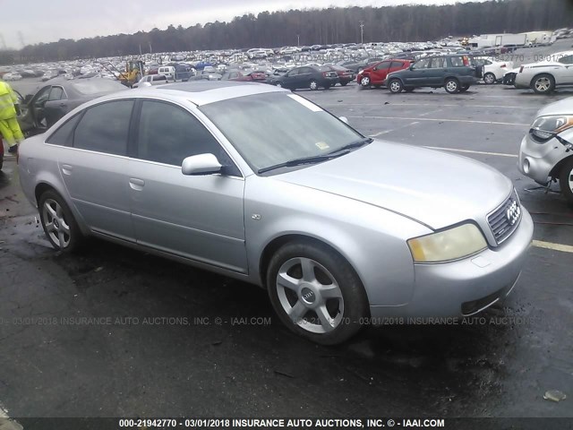 WAULT64B24N051833 - 2004 AUDI A6 3.0 QUATTRO SILVER photo 1