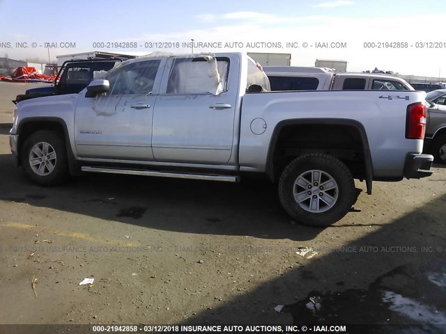 3GTU2UEC4EG362440 - 2014 GMC SIERRA K1500 SLE SILVER photo 3