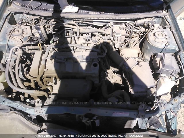 JM1BJ225410410425 - 2001 MAZDA PROTEGE LX/ES მწვანე ფოტო 10