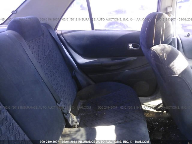 JM1BJ225410410425 - 2001 MAZDA PROTEGE LX/ES მწვანე ფოტო 8