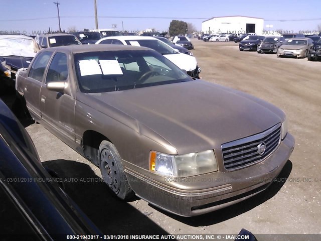 1G6KF5494XU758622 - 1999 CADILLAC DEVILLE CONCOURS GOLD photo 1