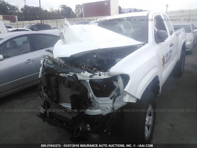 5TFRX5GN4GX071897 - 2016 TOYOTA TACOMA ACCESS CAB/SR/SR5 白色 照片 2