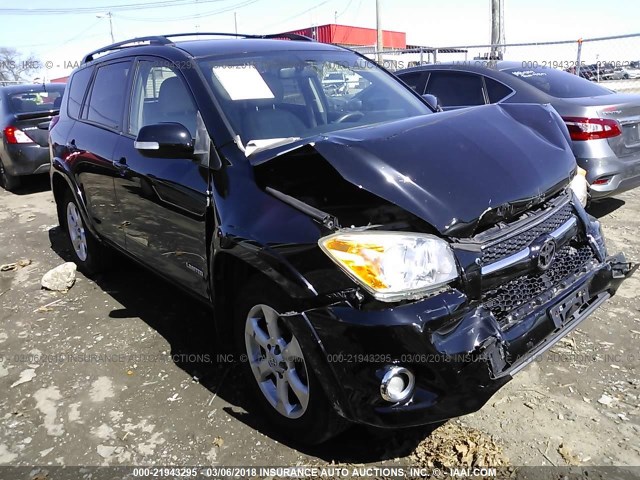 JTMDF4DV5A5025512 - 2010 TOYOTA RAV4 LIMITED BLACK photo 1