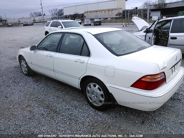 JH4KA9654YC000248 - 2000 ACURA 3.5RL WHITE photo 3