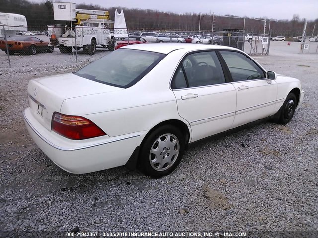 JH4KA9654YC000248 - 2000 ACURA 3.5RL WHITE photo 4