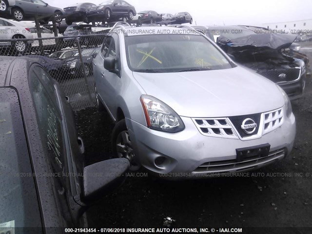 JN8AS5MV4FW254130 - 2015 NISSAN ROGUE SELECT S SILVER photo 1