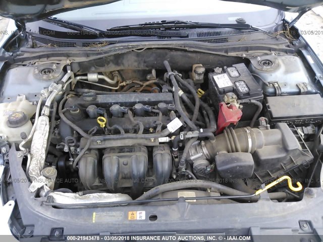 3FAHP0HA9CR148301 - 2012 FORD FUSION SE 蓝色 照片 10