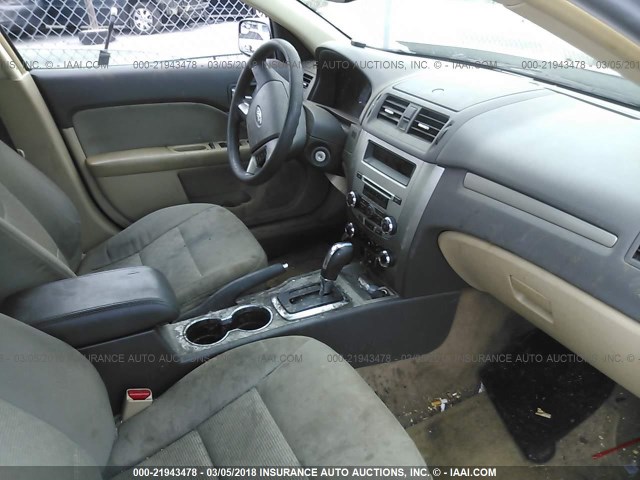 3FAHP0HA9CR148301 - 2012 FORD FUSION SE 蓝色 照片 5