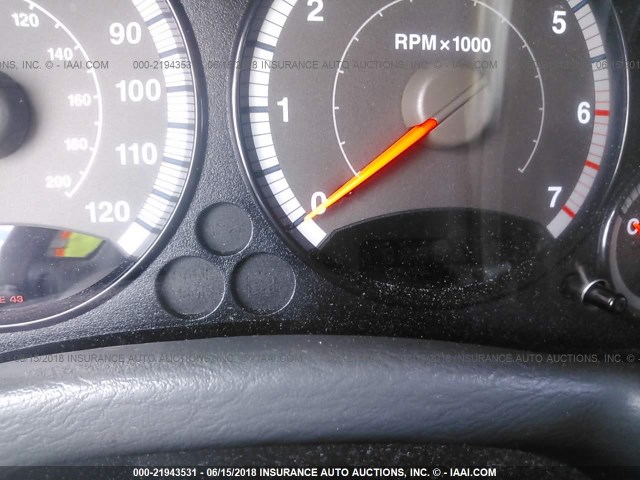 1J4GL48K45W622327 - 2005 JEEP LIBERTY SPORT Gümüş foto 7