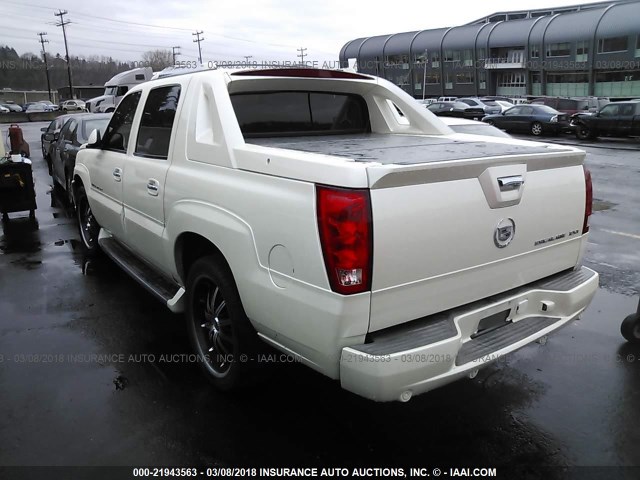 3GYEK63N43G147457 - 2003 CADILLAC ESCALADE EXT WHITE photo 3