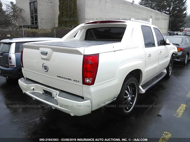 3GYEK63N43G147457 - 2003 CADILLAC ESCALADE EXT WHITE photo 4