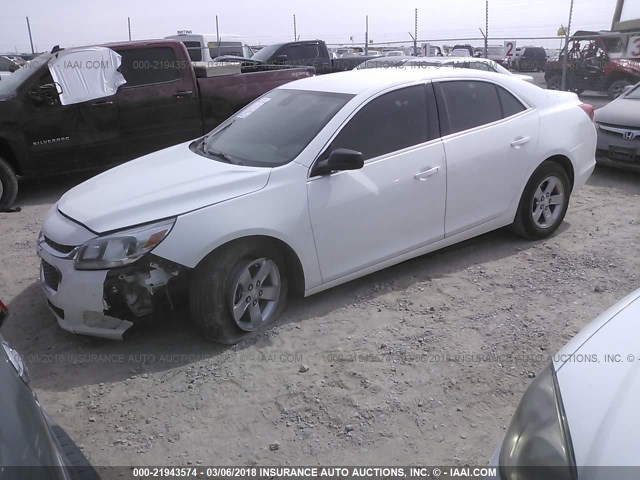 1G11B5SL4FF110079 - 2015 CHEVROLET MALIBU LS 白色 照片 2