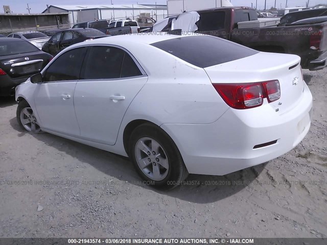 1G11B5SL4FF110079 - 2015 CHEVROLET MALIBU LS 白色 照片 3