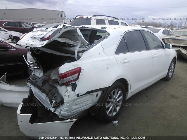4T1BF3EKXBU774797 - 2011 TOYOTA CAMRY SE/LE/XLE Ақ фото 4