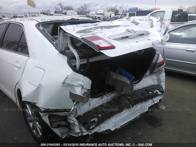 4T1BF3EKXBU774797 - 2011 TOYOTA CAMRY SE/LE/XLE Ақ фото 6