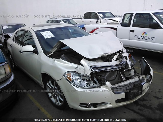 1G1ZG5E76CF241979 - 2012 CHEVROLET MALIBU LTZ WHITE photo 1