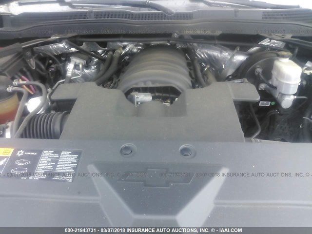 3GCUKSEC9EG163324 - 2014 CHEVROLET SILVERADO K1500 LTZ GRAY photo 10