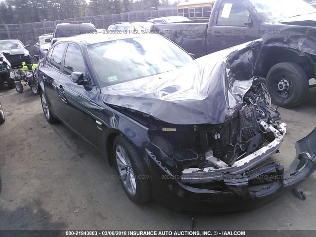 WBANV93519C135449 - 2009 BMW 535 XI BLACK photo 1