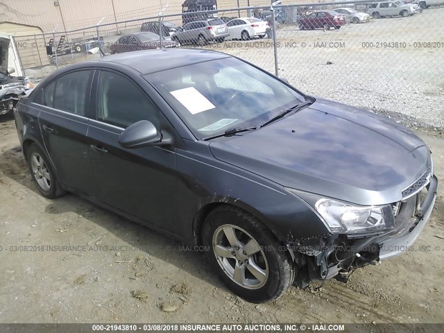 1G1PC5SB2D7142485 - 2013 CHEVROLET CRUZE LT GRAY photo 1