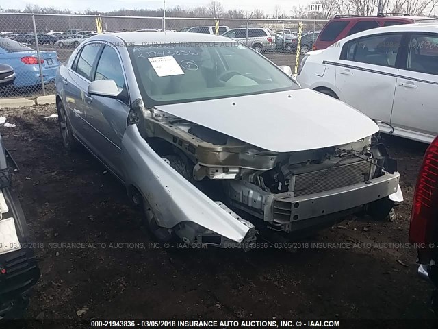 1G1ZC5E17BF206485 - 2011 CHEVROLET MALIBU 1LT 银色 照片 1