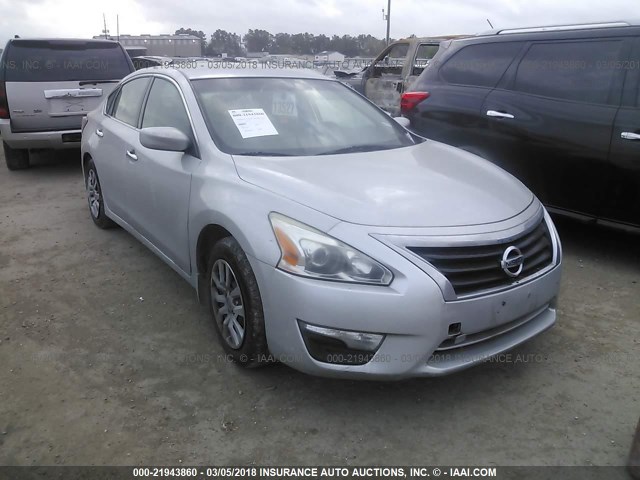 1N4AL3APXDN411350 - 2013 NISSAN ALTIMA 2.5/S/SV/SL SILVER photo 1