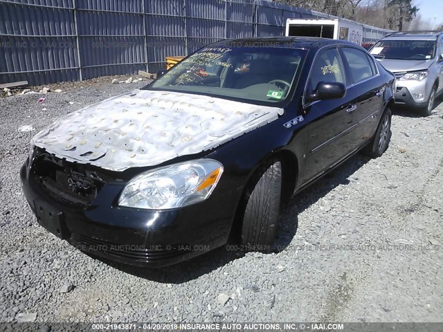 1G4HD57237U125715 - 2007 BUICK LUCERNE CXL BLACK photo 2