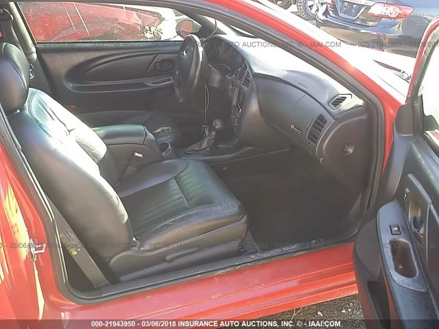 2G1WX12KX49418919 - 2004 CHEVROLET MONTE CARLO SS წითელი ფოტო 5