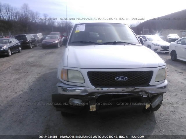 1FTRW08L53KD83561 - 2003 FORD F150 SUPERCREW WHITE photo 6