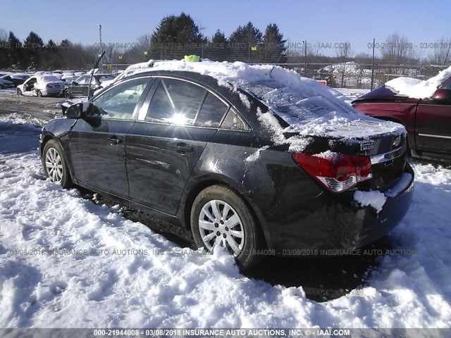 1G1PC5SG7G7113192 - 2016 CHEVROLET CRUZE LIMITED LS BLACK photo 3